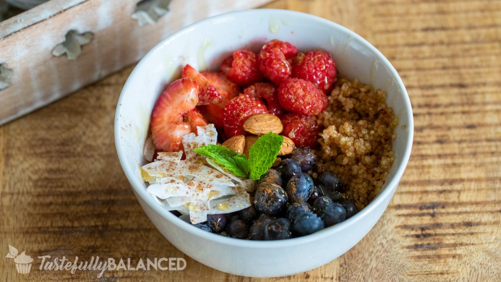 Quinoa Berry Bowl